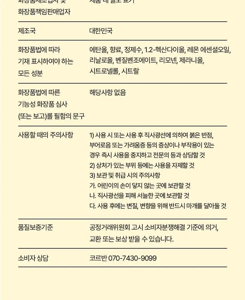 [NEW] 아뜰리에페이 퍼퓸 30ml 시트러스 리몬 상세페이지 12